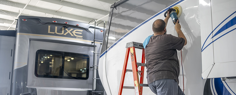 Master Tech RV Repair professionals at Certified RV Repair in Elkhart Indiana.